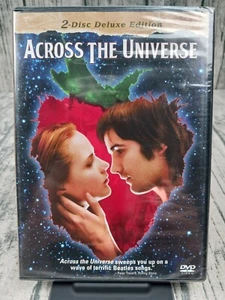 Across the Universe (DVD, 2008, Widescreen, 2-Disc Deluxe Edition) Brand New - Picture 1 of 2