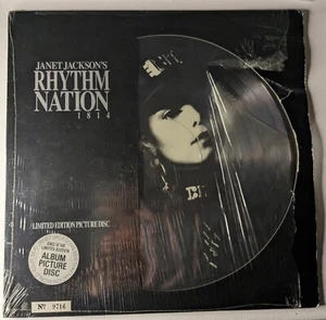 Janet Jackson - Rhythm Nation - Limited Edition - NUMBERED - Picture Disc - LP. - Picture 1 of 5