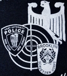 NYPD New York Port Authority Police T-Shirt Sz L Steuben Association NYC - Picture 1 of 5