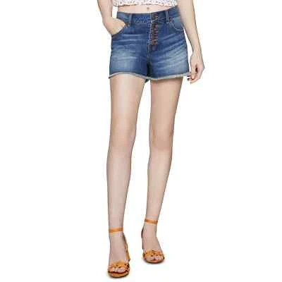 Pantalones Cortos BCBGeneration Mujer Talla 25 Denim Lavado Oscuro Slouch  Foto 1 de 4