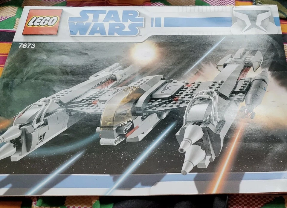 Lego Star Wars MagnaGuard Starfighter (7673) RETIRED Manual Book Instructions  - Image 1 of 1