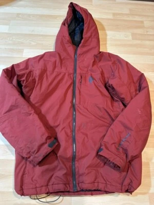 Sudadera con capucha Black Diamond Pursuit | Chaqueta de relleno sintético | Grande para hombre | Roja Foto 1 de 4