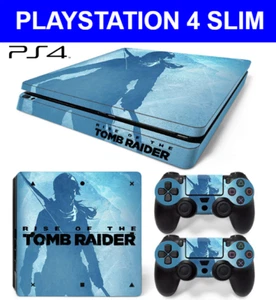 Sticker Skin for PS4 SLIM Wrap Vinyl + Controller - Picture 1 of 2