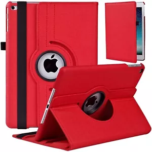 iPad Rotating Case Fabric 360 Stand Cover For iPad Mini Pro 12.9 Air 11 13 M2 M3 - Picture 1 of 14