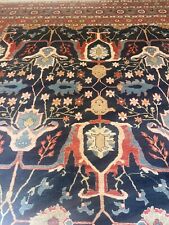 c1990 antiqu Stunning Vintage Exquisite Hand Made Hand Knotted Rug  176x11.10