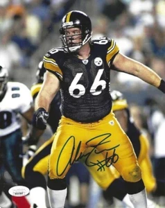 Autogramm 8x10 Alan Faneca Pittsburgh Steelers Foto mit JSA Zeuge Echtheitszertifikat - Bild 1 von 1