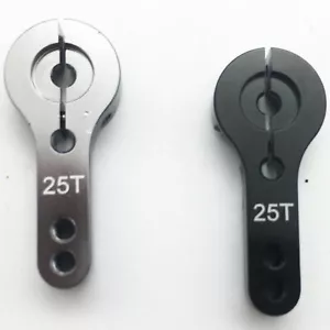25T Steering Gear Arm Metal Servo Horn Arm for WPL JJRC MN RC Model Car - Picture 1 of 6