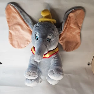 DISNEY STORE Large 15" Dumbo the Elephant Plush Stuffed Animal Toy - Picture 1 of 10