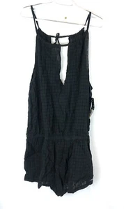 Speedo Women’s Sleeveless Black Romper Coverup Size M - Picture 1 of 4