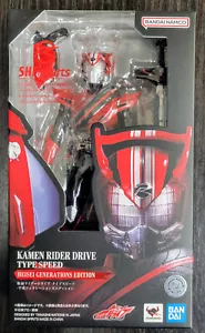 Bandai S.H. Figuarts Kamen Rider Drive Tipo Velocità Heisei Generations Edition - Foto 1 di 2