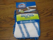 1 Clorox Flip & Switch Spray Mop Refill Dual Sided Wet Dry Replacement Pad New