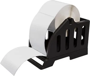Label Holder for Rolls and Fan-Fold Labels for Desktop Thermal Printers Black - Picture 1 of 6