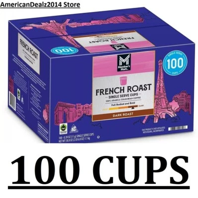 Member's Mark French Dark Roast Coffee, Single-Serve Cups (100 ct.) - Image 1 of 4