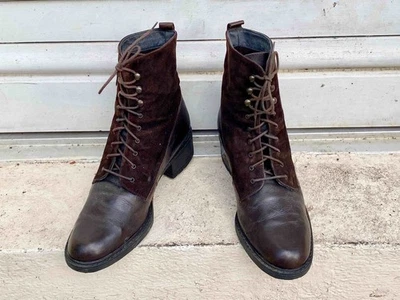 Bottines Arco Cuir et Daim T. 40... H ou F - Photo 1/4