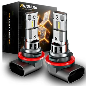 3 PINS LED Headlight Bulb 6000K 35W For Honda Foreman Rubicon 500 Rancher 420 - Picture 1 of 10