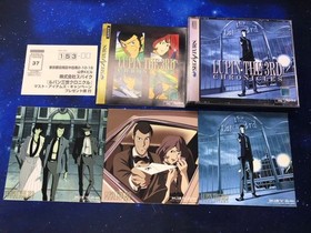 Sega Saturn Lupine the 3rd Chronicles with postcard LUPIN THE 3RD CHRONICLES