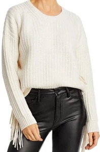 Espléndido Suéter Mezcla Mangas Borlas Color Malvavisco Precio de venta sugerido por el fabricante $188 XL - Imagen 1 de 9