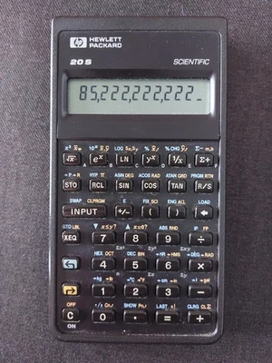 Hewlett Packard HP20s Scientific Calculator Taschenrechner  - Bild 1 von 4