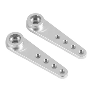 2 pezzi/lotto CNC braccio in lega di alluminio 1,25-2,5 pollici per servomotori Futaba,23T B5D6 - Foto 1 di 7