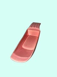 Seltenes Stück Roselane Pasadena California S-4 rosa Glasur Keramik Kanu Schale - Bild 1 von 11