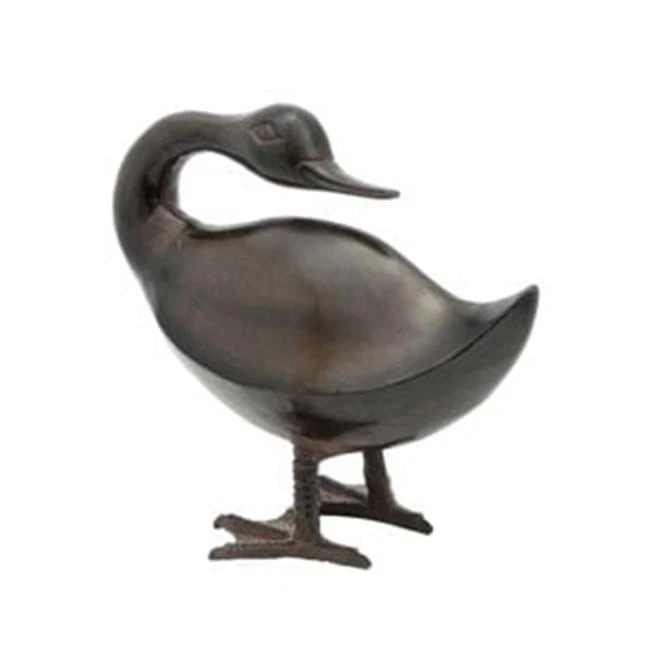 Achla E-10 Bye Duck Statue - Bronze Aluminum - Image 1 of 1