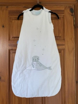 Grobag Acogedor Saco de Dormir Blanco Sellos Copo de Nieve Brillante Saco de Dormir 3.5 Togs 6 - 18 Meses Foto 1 de 4