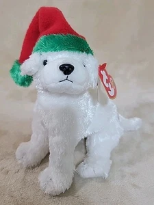 TY Beanie Baby - TINSEL the Dog (BBOM December 2003) (6.5 inch) - MWMTs - Bild 1 von 4
