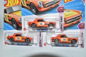 2025 Hot Wheels Compact Kings Series Treasure Hunt Honda S800 Racing (Set of 3) - Picture 1 of 1
