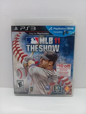 ⚾️  MLB 11 The Show | Joe Mauer  | PlayStation 3 (PS3) | CIB | Tested & Works - Image 1 of 4