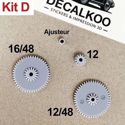 [Kit D] Gears – BMW E30 VDO km/h – Mercedes W123 W124 W126 R107 - Image 1 of 3