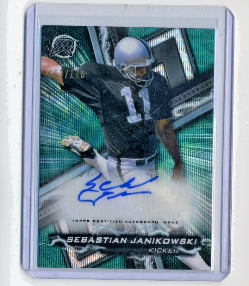 Sebastian Janikowski 2023 Topps Composite Resurgence 53/149 Autograph Auto RA-SJ - Image 1 of 1