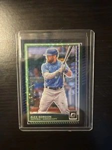 2025 Panini Donruss Baseball - Optic Alex Gordon - Black Circles Disco Prizm - Bild 1 von 1