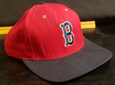 VTG BOSTON Red Sox Baseball Snapback Hat 90s American Needle MLB One Size  USA - Image 1 of 4