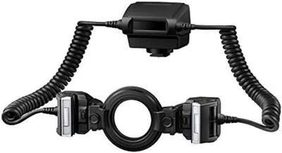 Olympus Macro Flash STF-8 Accessory for Digital SLR Camera Twin Flash Black F/S - Image 1 of 4