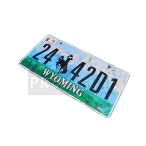 Longmire Multi Episode Nummernschild Original TV Requisite (0203-7442) - Bild 1 von 2