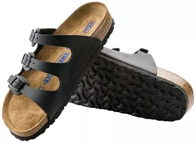 [0053011] Birkenstock Florida SFB Negro BF Birko-Flor *NUEVO* Foto 1 de 4