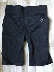 Pantaloncini da motociclista Gymshark donna grigio e nero ghepardo taglia M - nuovi senza etichette - Foto 1 di 3
