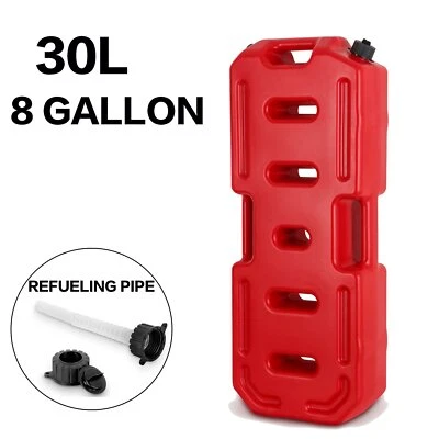 Tanque de combustible 30L aceite gasóleo gasolina contenedor para todoterreno Jeep camión SUV ATV 4x4 Foto 1 de 4