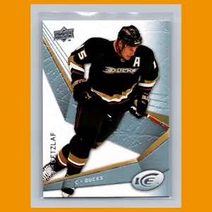 Tarjeta de hockey Ryan Getzlaf #82 2008 Upper Deck Ice Anaheim Ducks NHL CASI NUEVA - Imagen 1 de 3