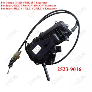 24V Stop Solenoid 2523-9016 For Doosan DH220-5 DH225-7 340-7 S340LC-7 New、 - Picture 1 of 5