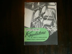 Catálogo Reguladores Delco-Remy DR780 1949 - Imagen 1 de 4