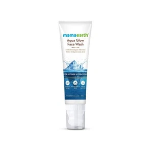 Mamaearth Aqua Glow Face Wash - Hyaluronic Acid for Intense Hydration - 100ml - Picture 1 of 7