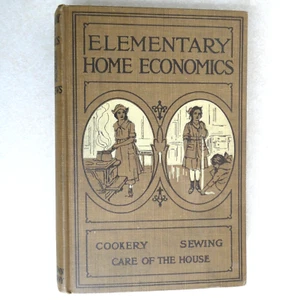 Elementary Home Economics by Mary Lockwood Matthews 1925 Vintage HC RARE B3 - Picture 1 of 24