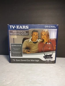 TV Ears 11641 Version 5.0 Black Analog Voice Clarifying TV Listening System - Picture 1 of 6