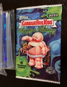 PACK! 2023 Topps Chrome Garbage Pail Kids GPK Sapphire Factory Sealed new RARE - Picture 1 of 1