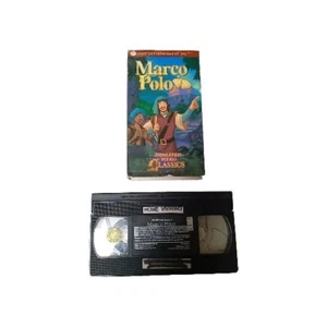 Marco Polo Nest Entertainment Animated Hero Classics VHS Vintage Homeschool Kid - Picture 1 of 4
