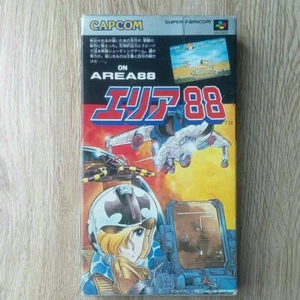 Nintendo Super Famicom Soft Area 88 Capcom Co., Ltd. Side-scrolling shooter - Picture 1 of 9