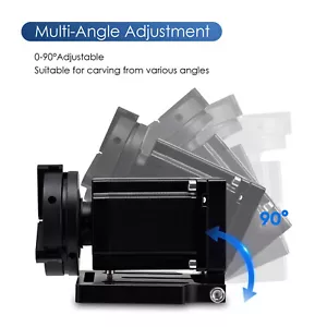 Monport Drehachse 70 mm 3 Backen Drehaufsatz für Faser Lasergravierer Marker - Bild 1 von 8