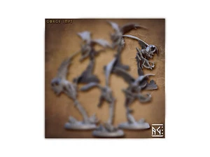 Demon Imp B with Crossbow - Artisan Guild - Fantasy D&D Miniature - Imagen 1 de 2