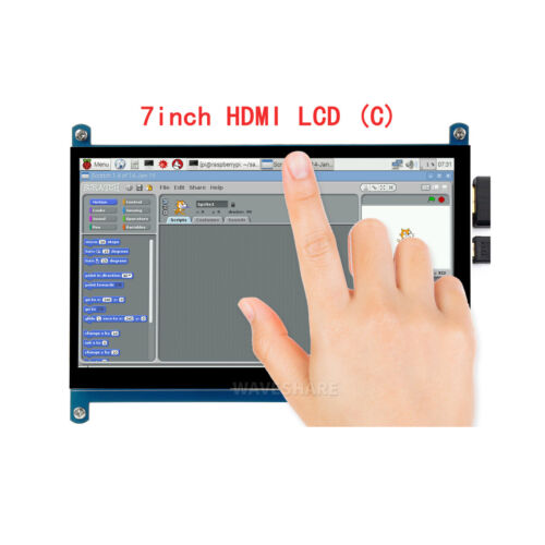 7Zoll Touch Screen LCD Display Bildschirm für Raspberry Pi 3 Model B Plus A 4 5